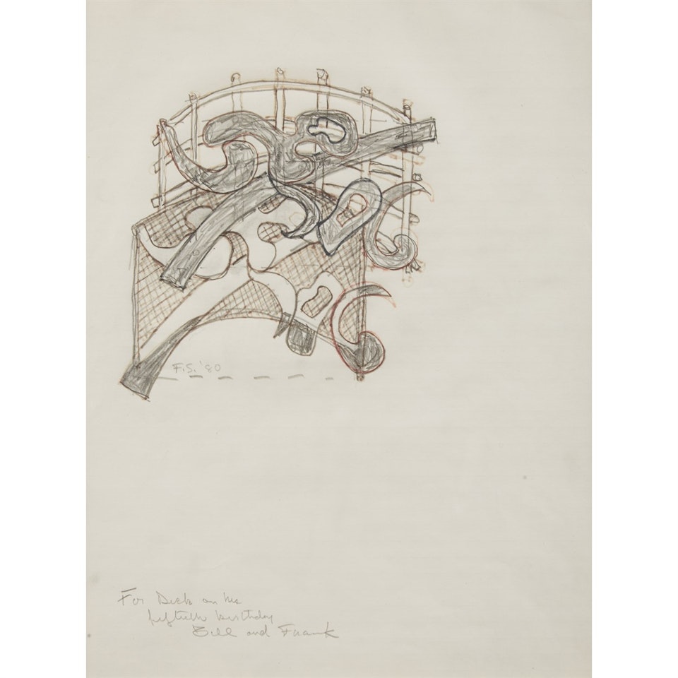 Untitled by Frank Stella