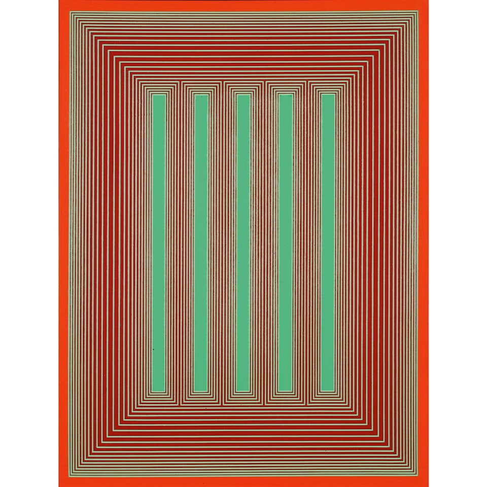 Untitledfrom The Temple Series by Richard Anuszkiewicz