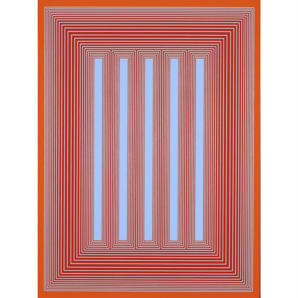 Untitledfrom The Temple Series by Richard Anuszkiewicz