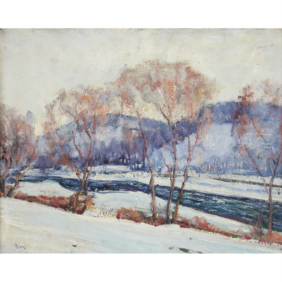 "THE DELAWARE" by Walter Emerson Baum