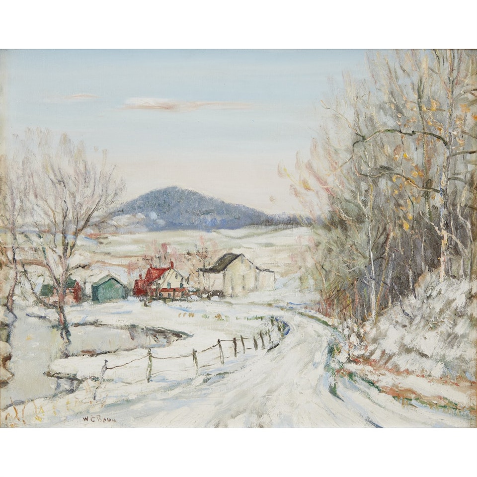 "ROAD TO KOUMSVILLE, NORTH OF KUTZTOWN, PA" by Walter Emerson Baum