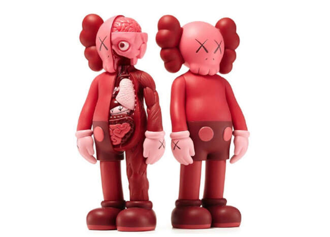 Blush Companions (mono & flayed) by Kaws