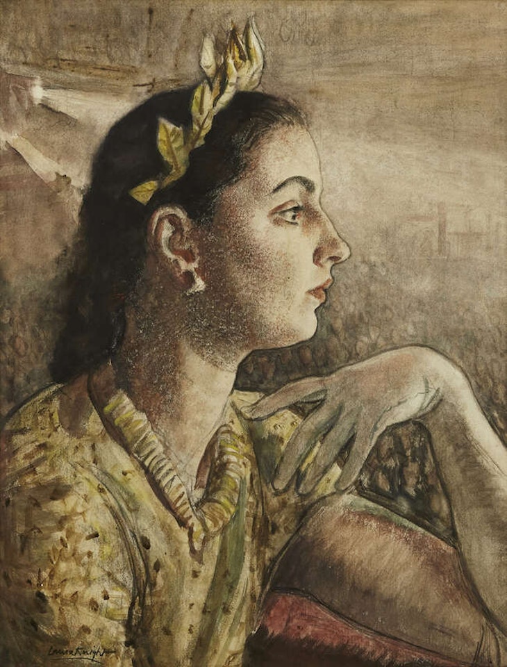 Dita Boa at the London Palladium by Laura Knight