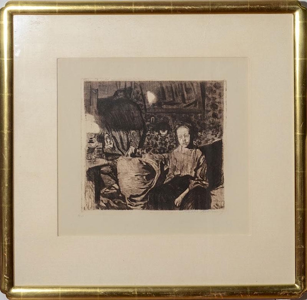 YOUNG COUPLE by Kathe Kollwitz