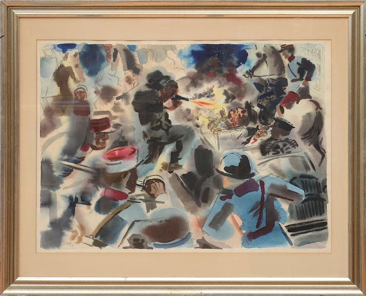 THE ASSASSINATION by George Grosz