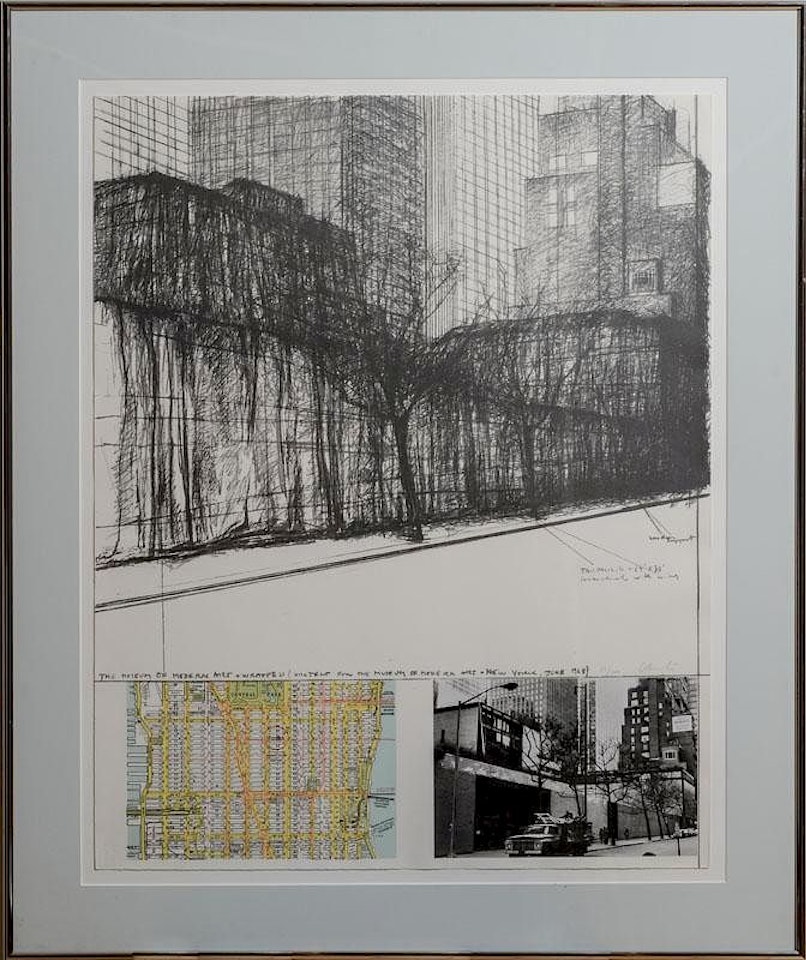 THE MUSEUM OF MODERN ART WRAPPED, PROJECT FOR NEW YORK by Christo