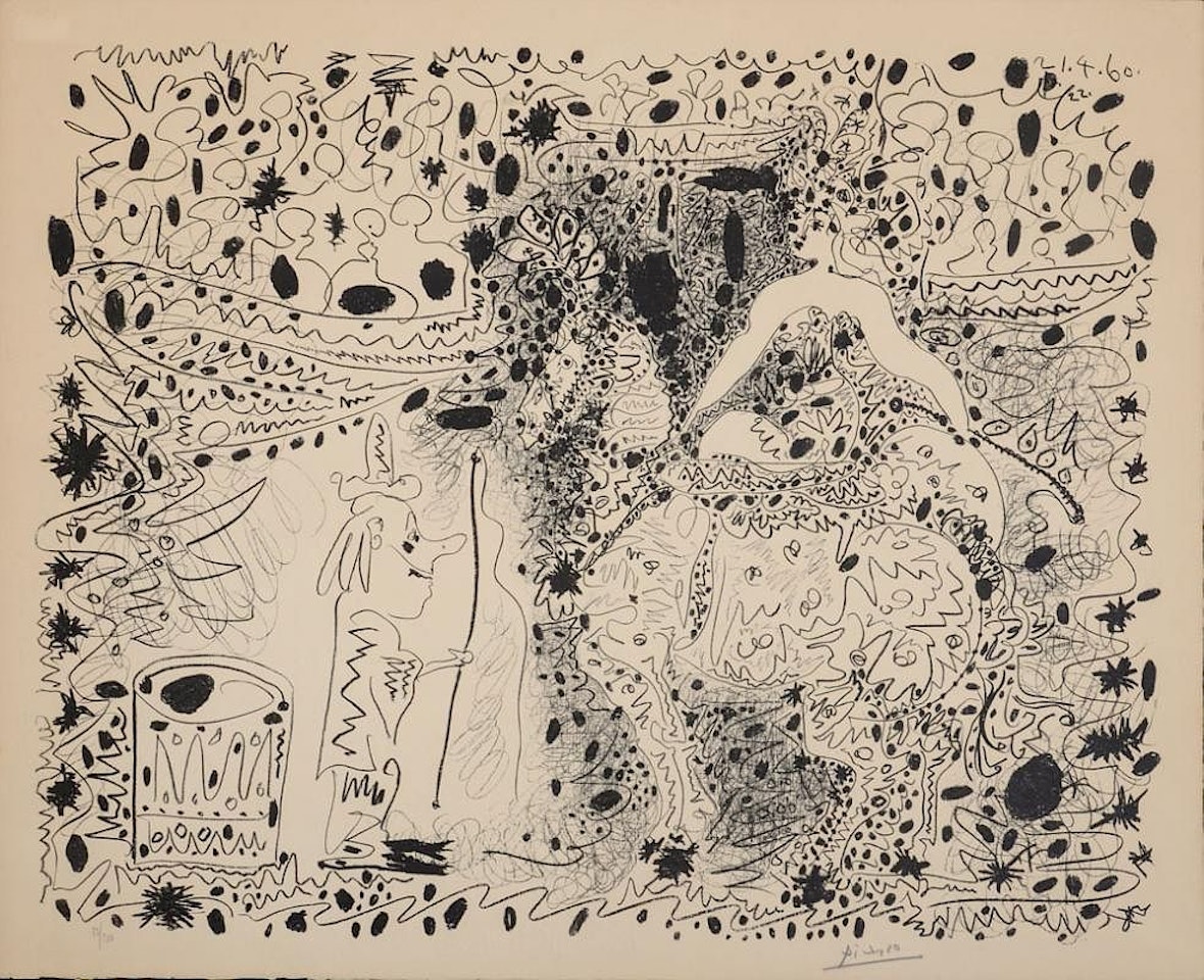 L'ÉCUYÈRE (BLOCH 999) by Pablo Picasso