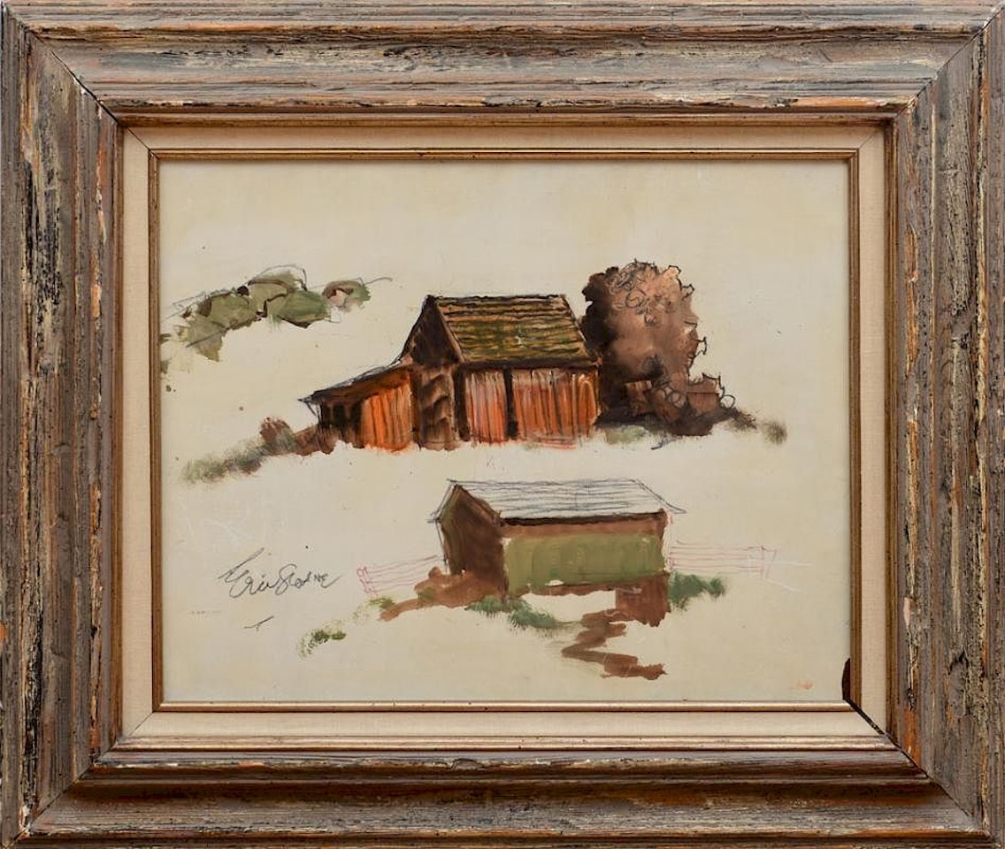 BARN STUDIES by Eric Sloane