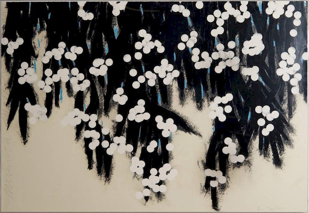 MIMOSAS, FOR MOSTLY MOZART FESTIVAL by Donald Sultan