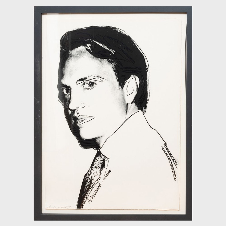 Carter Burden by Andy Warhol