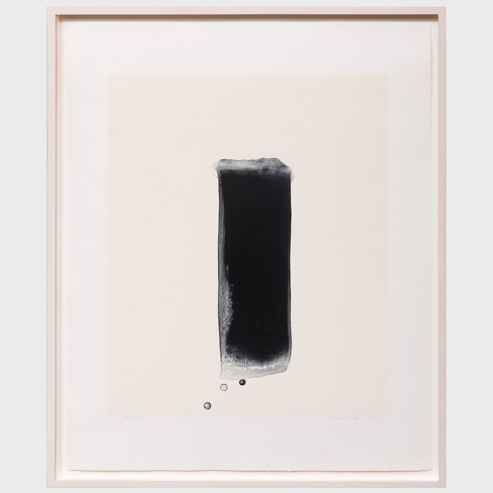 From a Revelation 6 by Lee Ufan