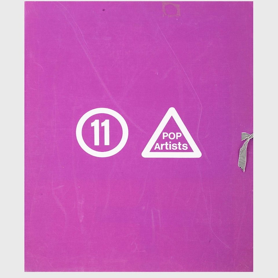 11 Pop Artist Volume II: Three Plates by Various Artists