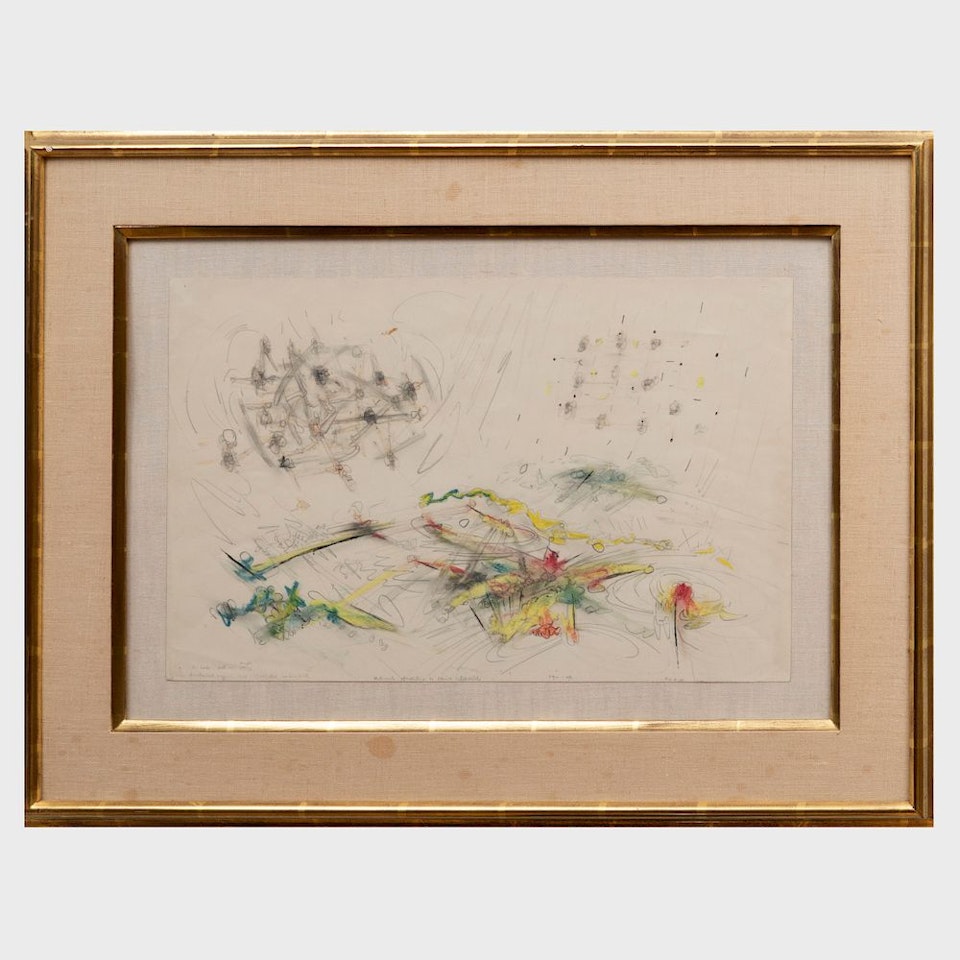 Sentimento Apocaliptico de Panico Intellectuale by Roberto Matta