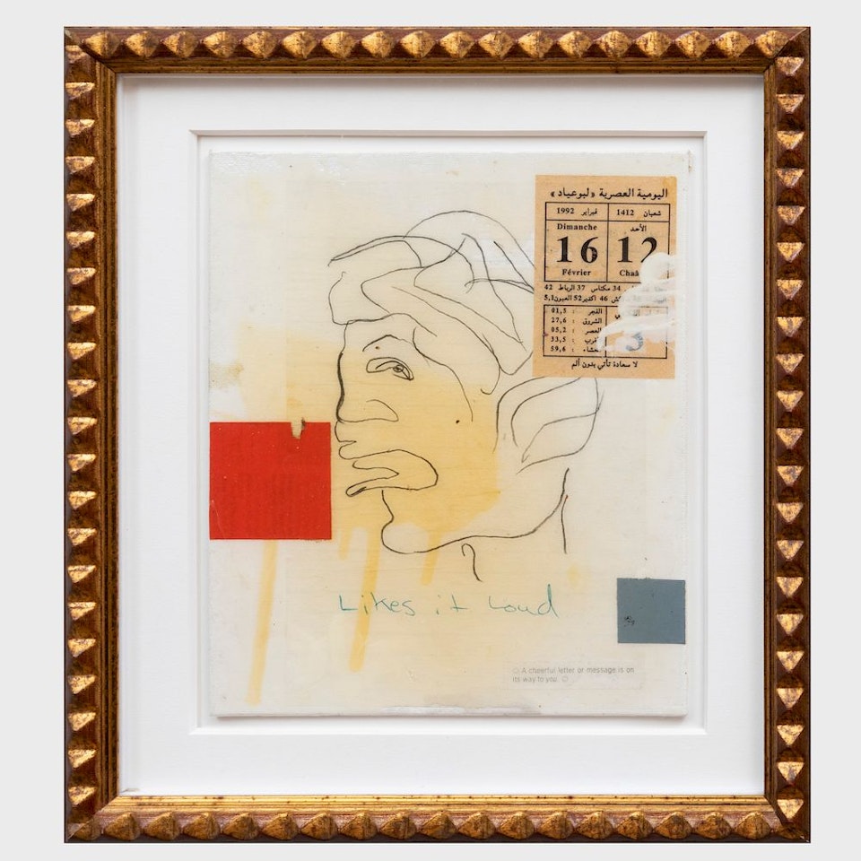 Likes It Loud by Donald Baechler