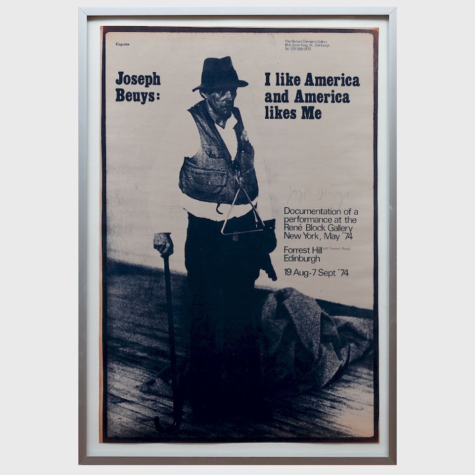 I like America and America likes me by Joseph Beuys