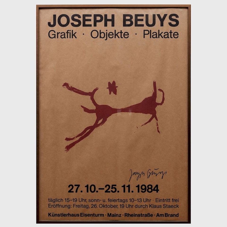Joseph Beuys, Grafik, Objekte, Plakate by Joseph Beuys