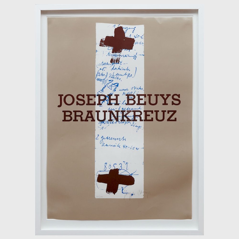 Joseph Beuys, Braunkreuz by Joseph Beuys