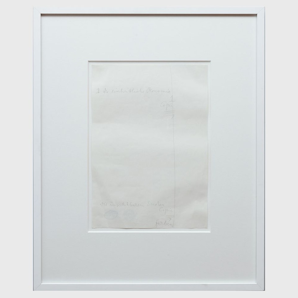 Passport for Entry into the Future by Joseph Beuys