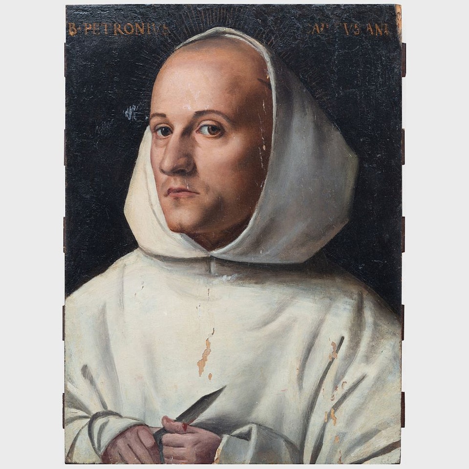 Portrait of Beato Petronio of Bologna by BOLOGNESE SCHOOL
