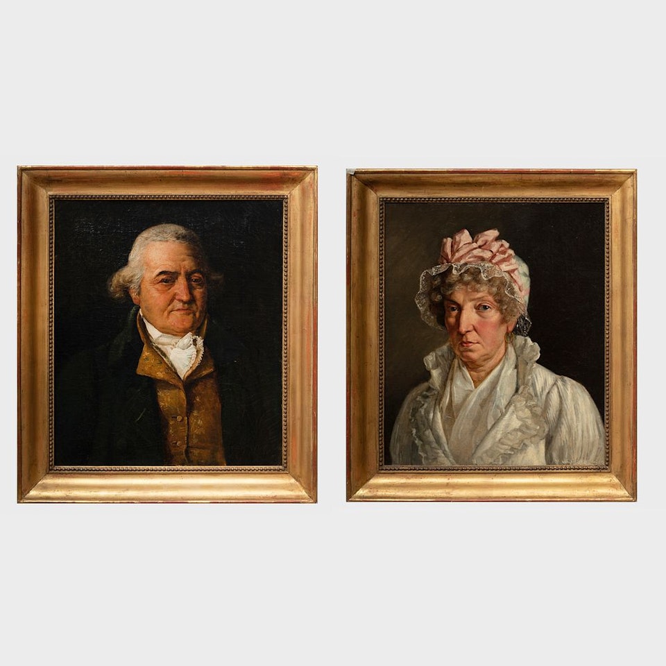 A Pair of Portraits by French School