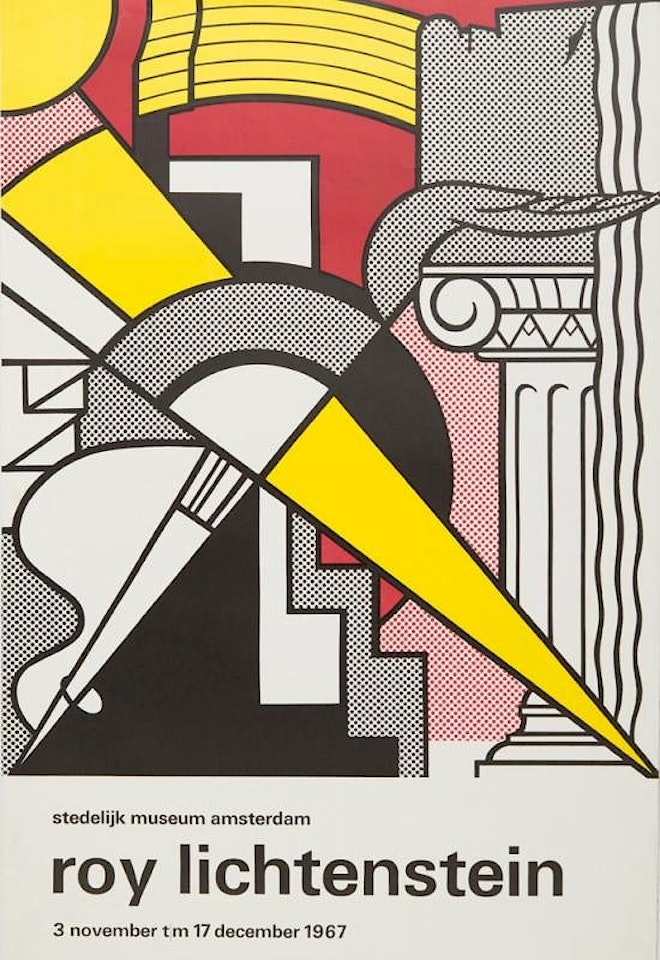 STEDELIJK MUSEUM POSTER by Roy Lichtenstein