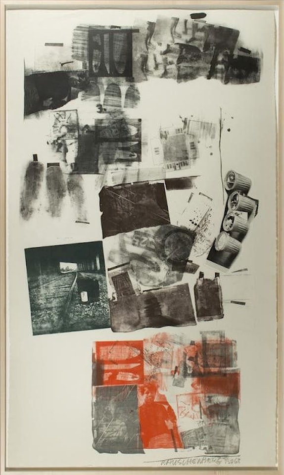 WATER STOP by Robert Rauschenberg