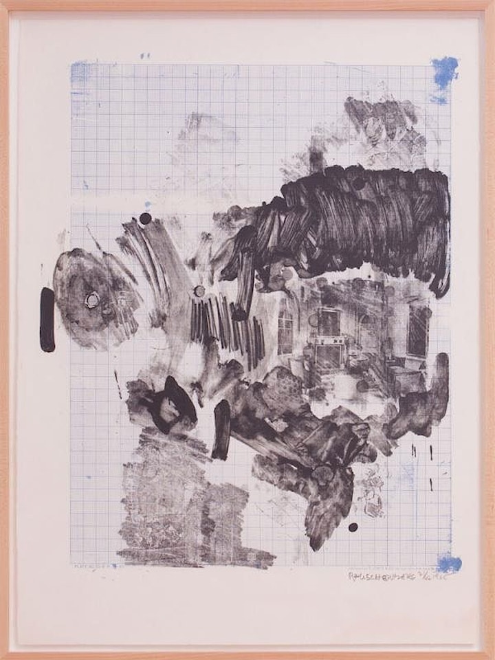 VISITATION I by Robert Rauschenberg