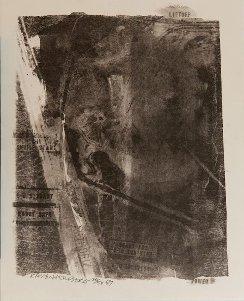RACK, FROM STONED MOON SERIES by Robert Rauschenberg