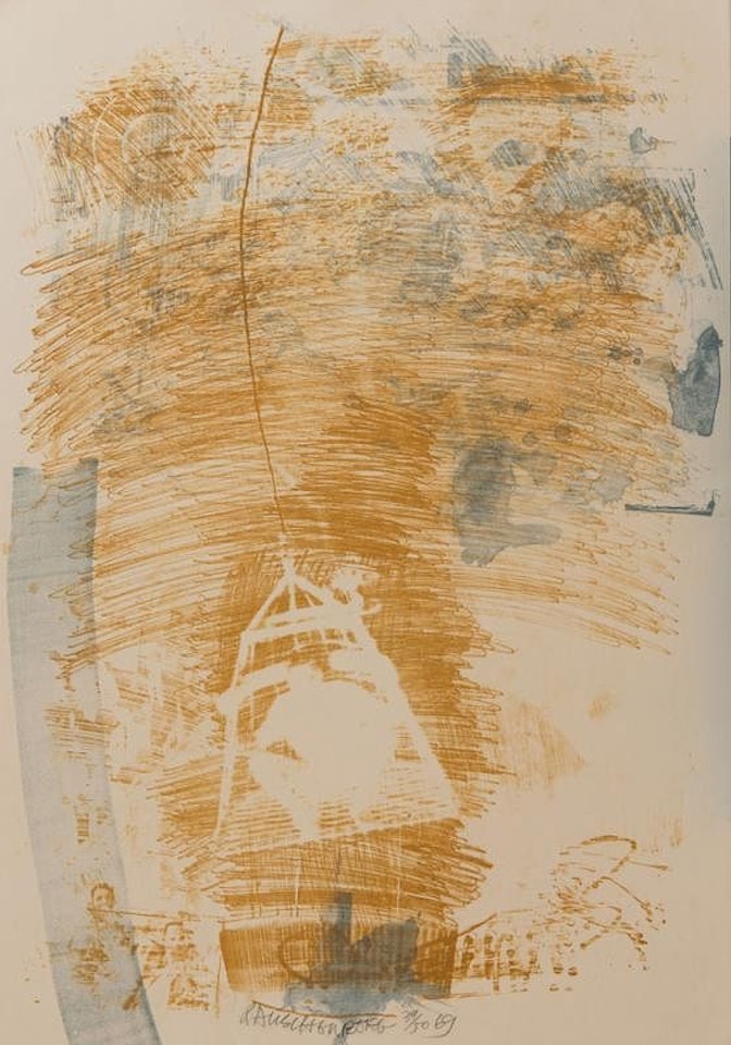 SPORE, FROM STONED MOON SERIES by Robert Rauschenberg