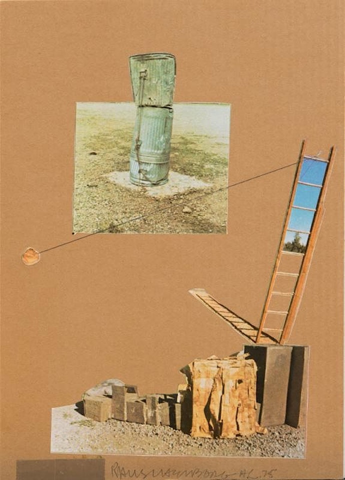 COMPOSITION, FROM THE MAN RAY PORTFOLIO by Robert Rauschenberg