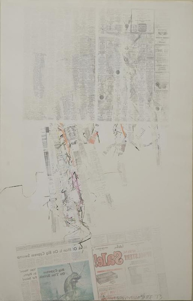 PEANUTS, FROM CROPS by Robert Rauschenberg