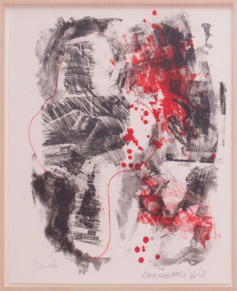 LOVE ZONE, FROM REELS (B + C) by Robert Rauschenberg