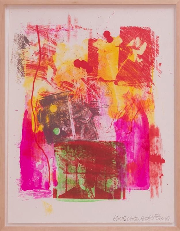 STORYLINE II, FROM REELS (B + C) by Robert Rauschenberg
