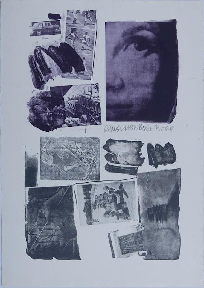 PLEDGE by Robert Rauschenberg