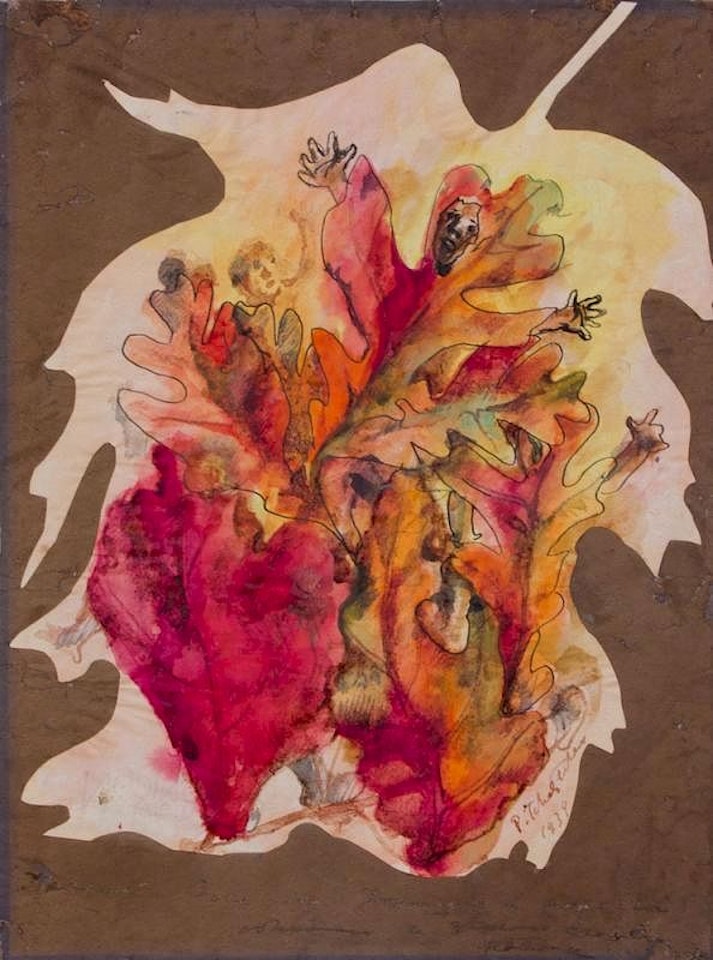 UNTITLED (LEAF by Pavel Tchelitchew