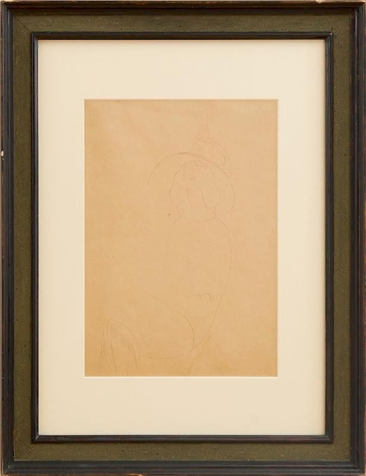 DONNA SEDUTA by Amedeo Modigliani