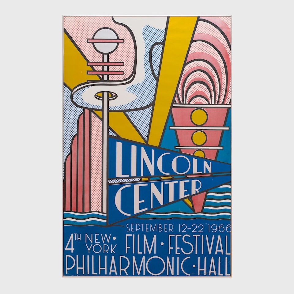 New York Film Festival by Roy Lichtenstein