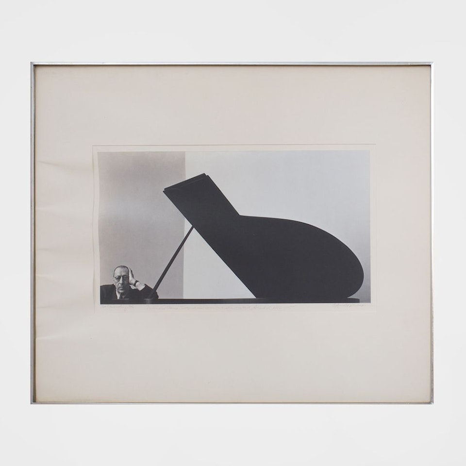 Igor Stravinsky by Arnold Newman
