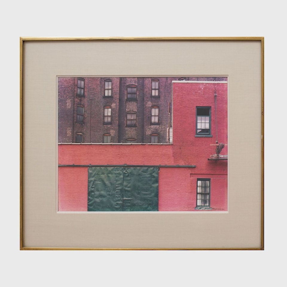 Red Brick Wall by Arnold Newman
