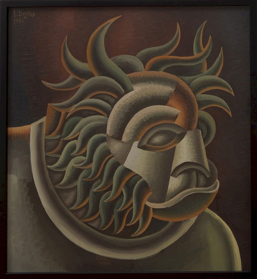 LION HEAD by Fortunato Depero