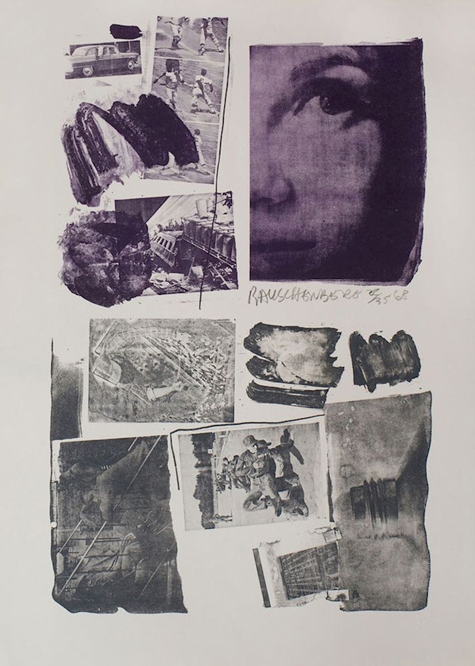 PLEDGE by Robert Rauschenberg