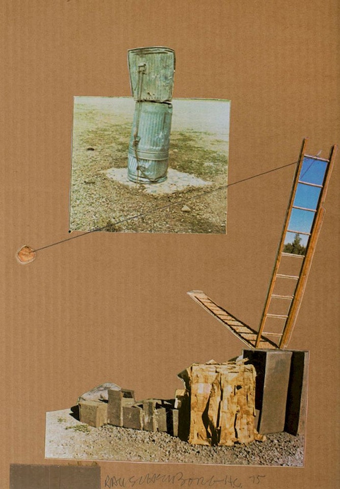 COMPOSITION, FROM THE MAN RAY PORTFOLIO by Robert Rauschenberg