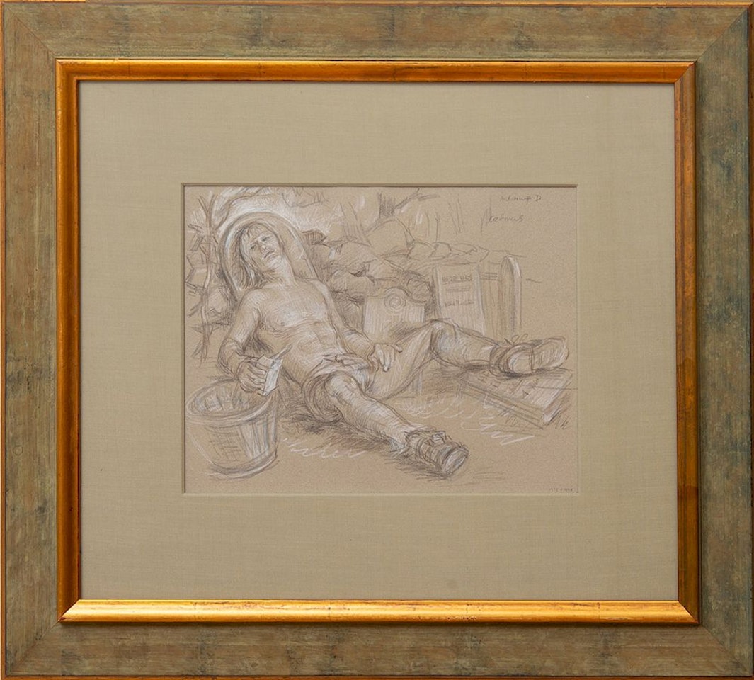 STUDY FOR AUTUMN #D by Paul Cadmus