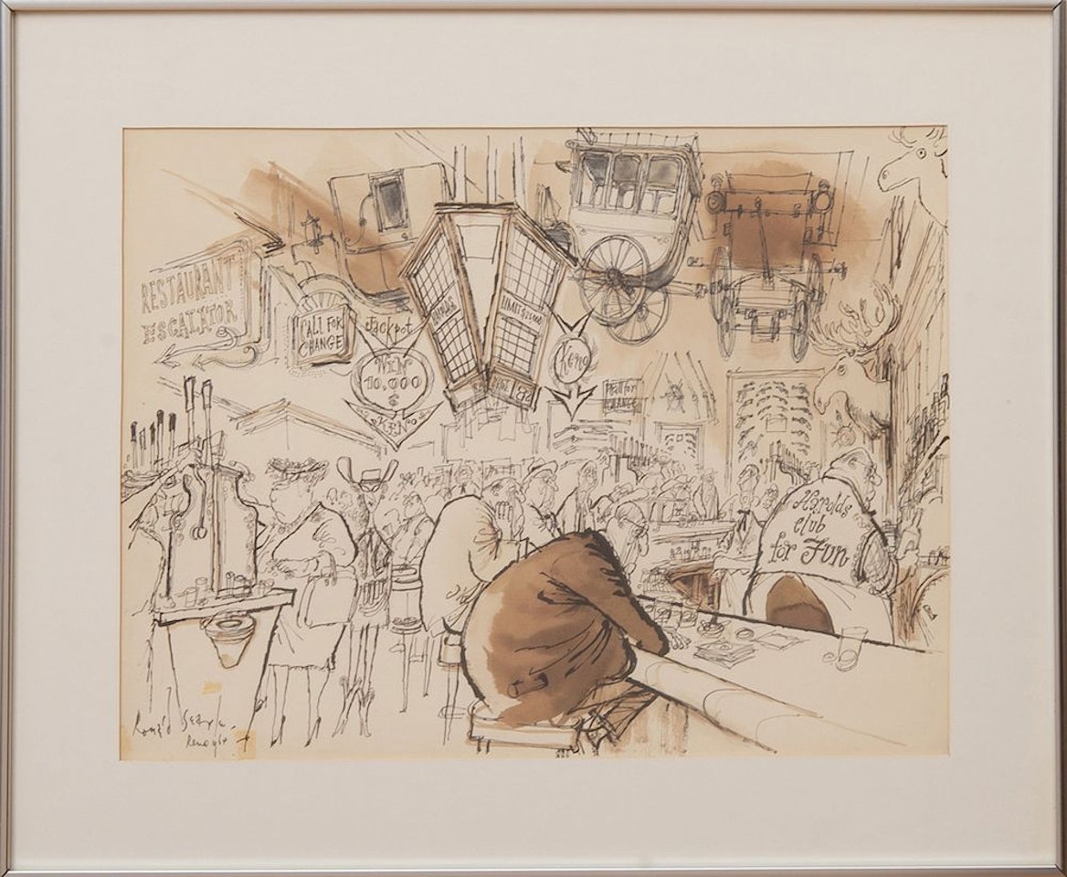 HAROLD'S CLUB FOR FUN by Ronald Searle