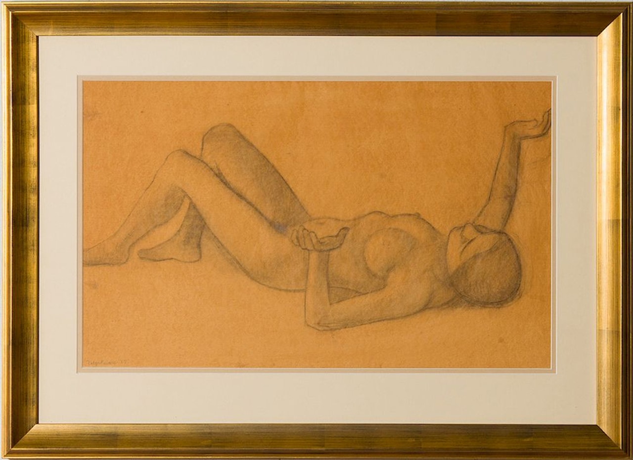 SKETCH FOR MADURACION by Diego Rivera