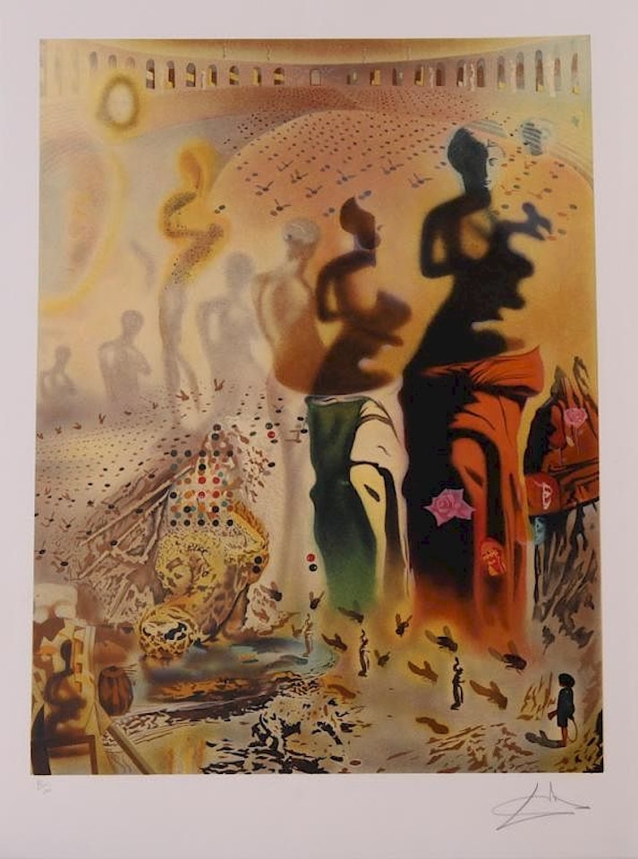 HALLUCINOGENIC TOREADOR by Salvador Dali