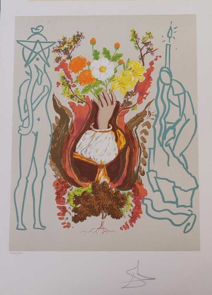 RENAISSANCE (ONE OF COINS) by Salvador Dali