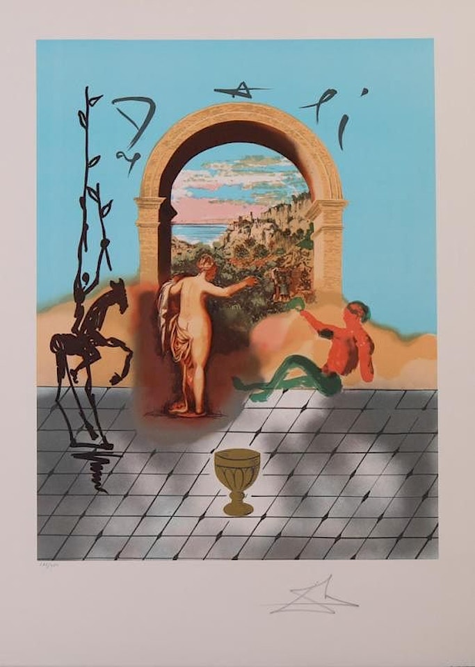 DALI DISCOVERS AMERICA by Salvador Dali