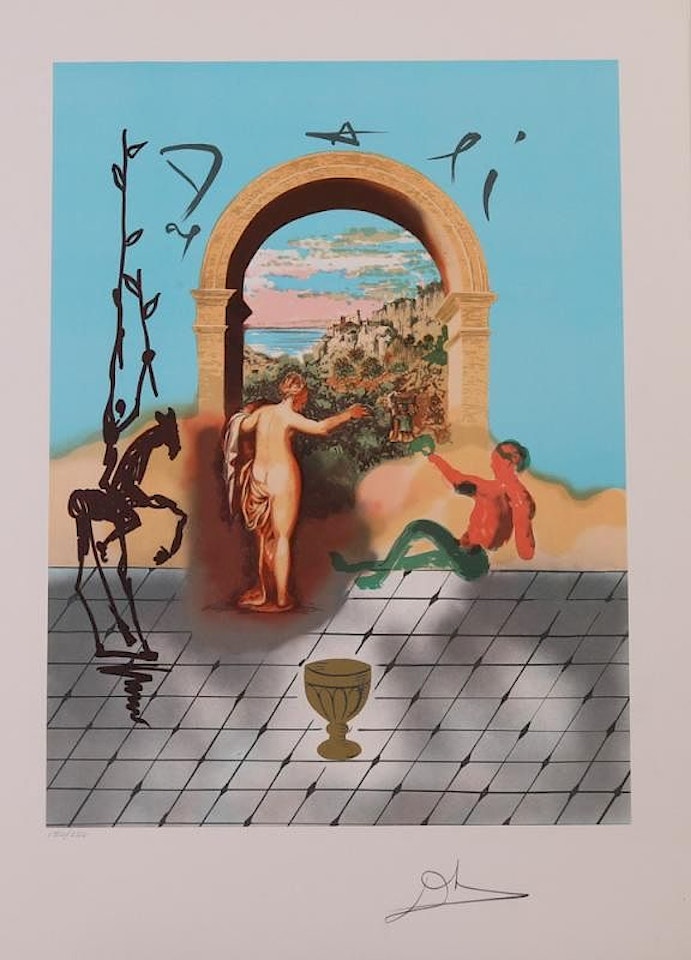 DALI DISCOVERS AMERICA by Salvador Dali
