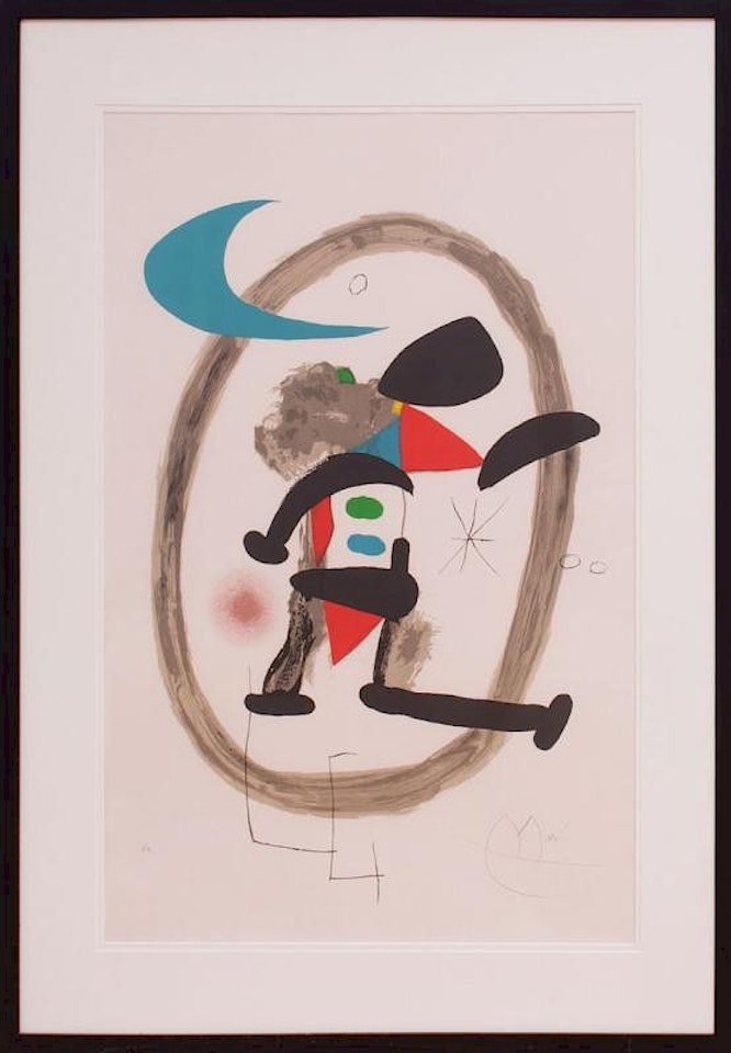 CIRCUMSTRICTED HARLEQUIN by Joan Miró